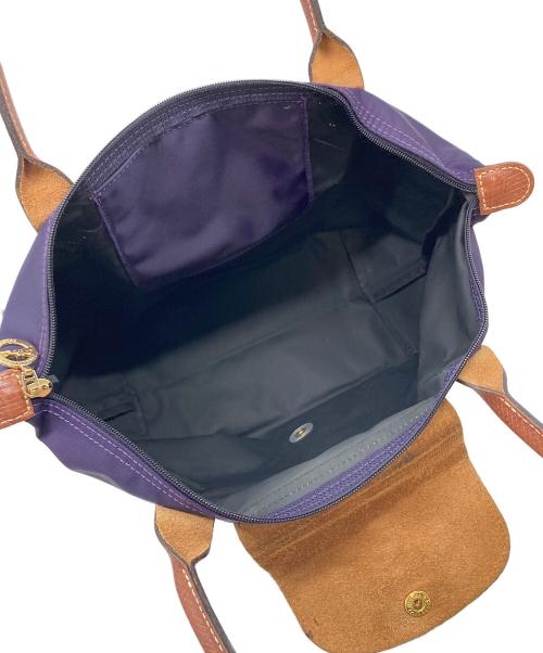 LONGCHAMP（ロンシャン）LONGCHAMP (ロンシャン) ル・プリアージュ トートバッグS ミルティール(ビルベリー) パープル サイズ:実寸参照の古着・服飾アイテム
