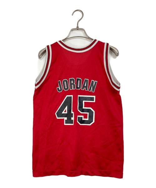 Champion（チャンピオン）Champion (チャンピオン) NBAゲームシャツ　90's USA製　９０年代 レッド サイズ:14−16の古着・服飾アイテム