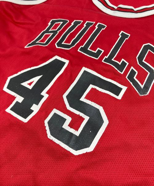Champion（チャンピオン）Champion (チャンピオン) NBAゲームシャツ　90's USA製　９０年代 レッド サイズ:14−16の古着・服飾アイテム