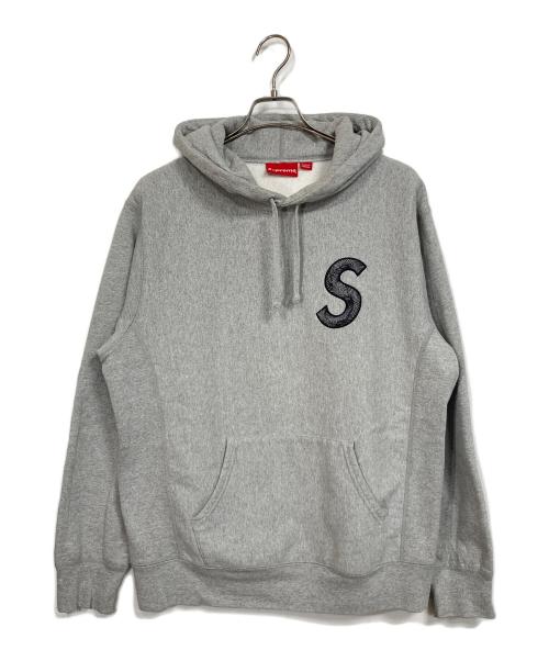 SUPREME（シュプリーム）Supreme (シュプリーム) S LOGO HOODED SWEATSHIRTS スウェットパーカー　18AW グレー サイズ:Lの古着・服飾アイテム