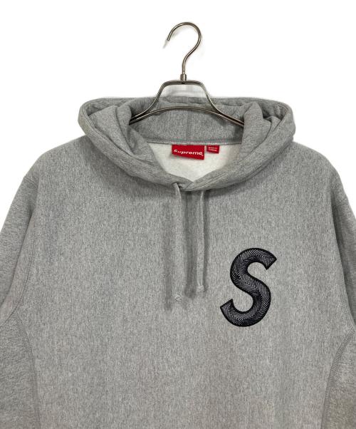SUPREME（シュプリーム）Supreme (シュプリーム) S LOGO HOODED SWEATSHIRTS スウェットパーカー　18AW グレー サイズ:Lの古着・服飾アイテム
