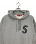Supreme (シュプリーム) S LOGO HOODED SWEATSHIRTS スウェットパーカー　18AW グレー サイズ:L：15000円