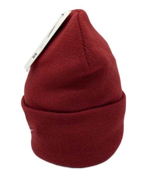 SUPREME（シュプリーム）Supreme (シュプリーム) NIKE (ナイキ) BEANIE TEAM RED アクリルニット帽　18AW レッド サイズ:実寸参照 未使用品の古着・服飾アイテム