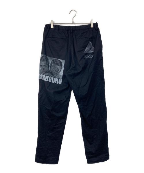 UNDERCOVER（アンダーカバー）UNDERCOVER (アンダーカバー) GURUGURU PANTS　26SS ブラック サイズ:2 未使用品の古着・服飾アイテム