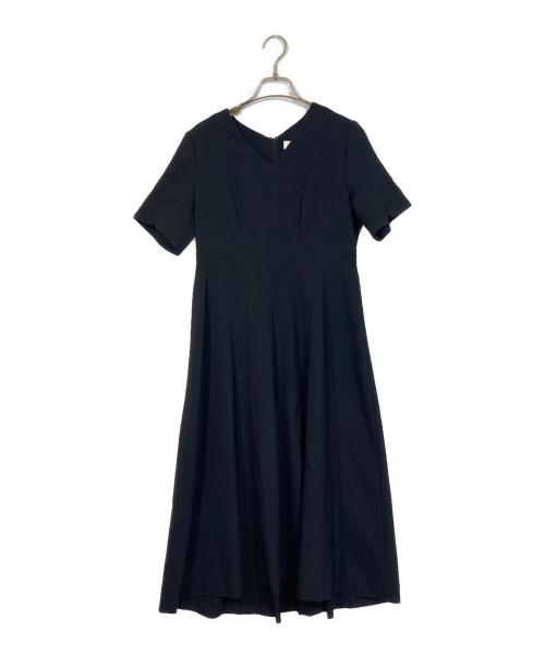 Sono（ソーノ）Sono (ソーノ) 半袖ワンピース　タグ付き　日本製 ブラック サイズ:1 未使用品の古着・服飾アイテム