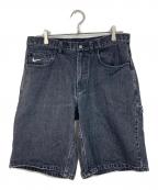 NIKE×SUPREMEナイキ×シュプリーム）の古着「24SS Denim Short デニムパンツ　ハーフパンツ」｜グレー