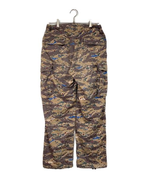 UNDERCOVER（アンダーカバー）UNDERCOVER (アンダーカバー) Supreme (シュプリーム) 23SS Studded  Cargo Pant カモフラ　ビジューパンツ ブラウン サイズ:30の古着・服飾アイテム