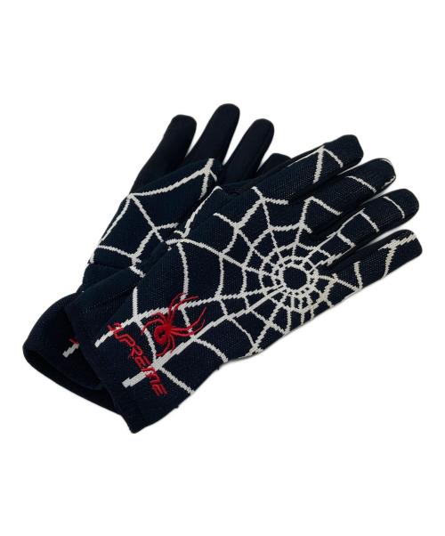 SUPREME（シュプリーム）Supreme (シュプリーム) spyder グローブ ブラック サイズ:実寸参照の古着・服飾アイテム