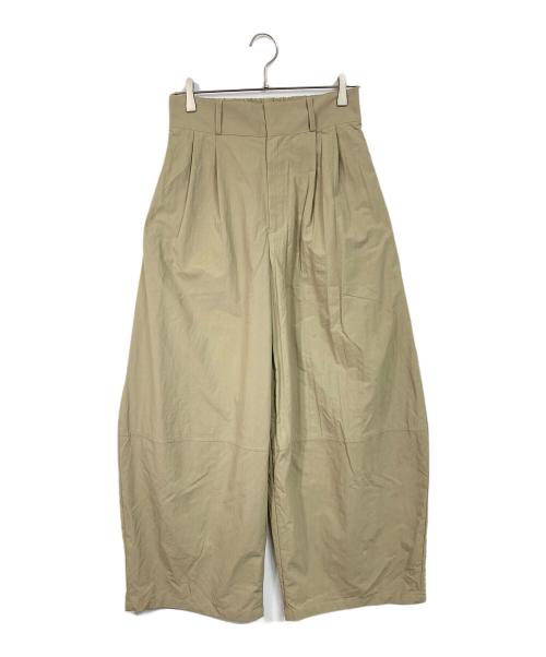 JOURNAL STANDARD（ジャーナルスタンダード）JOURNAL STANDARD (ジャーナルスタンダード) マットクロスコクーンワイドパンツ カーキ サイズ:38の古着・服飾アイテム