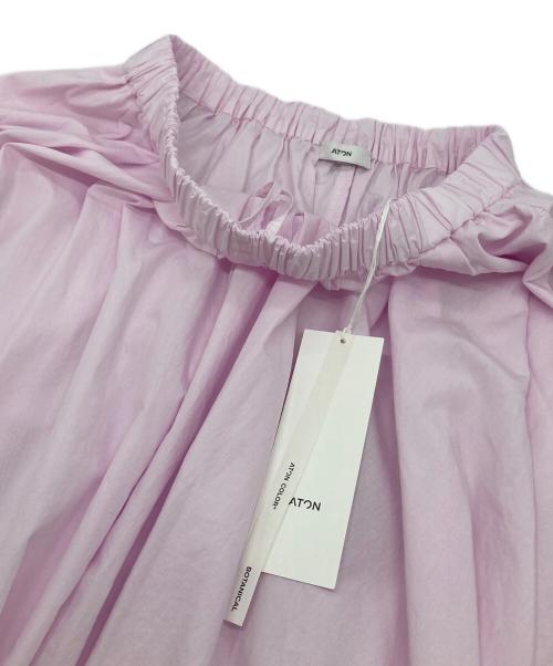 ATON（エイトン）ATON (エイトン) 26SS NATURAL DYED COTTON LAWN ピンク サイズ:01の古着・服飾アイテム