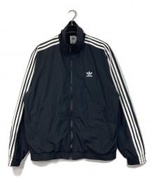 adidas（アディダス）の古着「アディカラー ウーブン ファイヤーバード トラックトップ　トラックジャケット　3ライン」｜ブラック