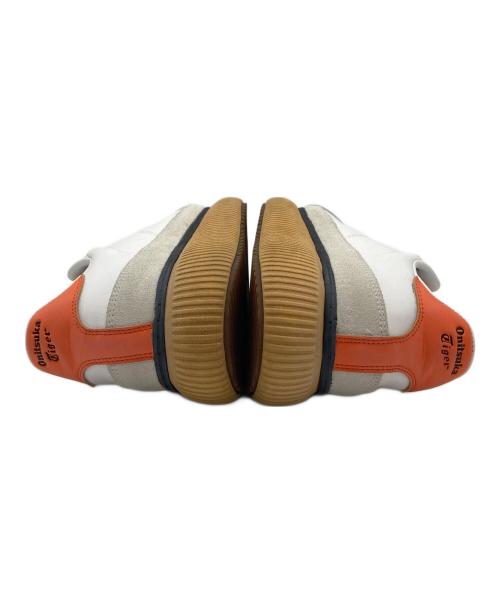 Onitsuka Tiger（オニツカタイガー）Onitsuka Tiger (オニツカタイガー) DELECITY ホワイト×オレンジ サイズ:US9の古着・服飾アイテム