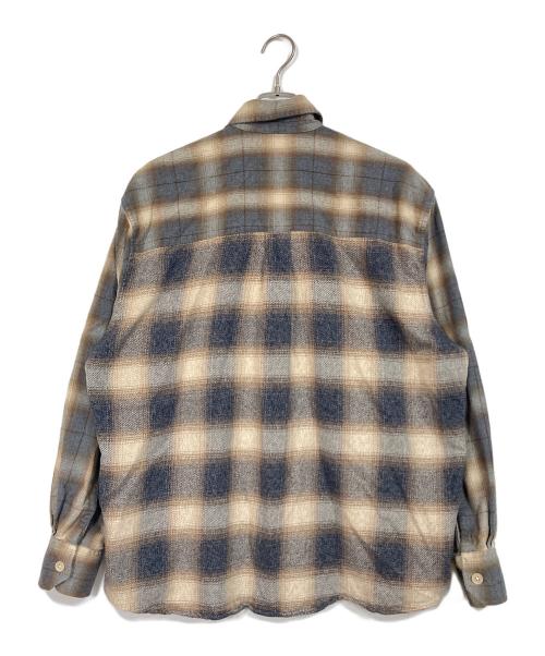 OUR LEGACY（アワーレガシー）OUR LEGACY (アワーレガシー) ABOVE SHIRT Doyle Check 24ＡＷ ベージュ×グレー サイズ:48の古着・服飾アイテム