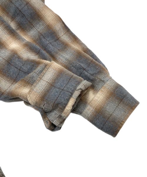 OUR LEGACY（アワーレガシー）OUR LEGACY (アワーレガシー) ABOVE SHIRT Doyle Check 24ＡＷ ベージュ×グレー サイズ:48の古着・服飾アイテム