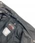 中古・古着 sacai (サカイ) Schott (ショット) MADSAKI (マドサキ) バックプリント ダブルライダースジャケット ブラック サイズ:4：120000円