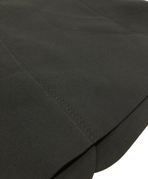theory（セオリー）theory (セオリー) SATIN CREPE ZIGZAG VEST ブラック サイズ:00の古着・服飾アイテム