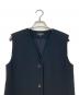 theory (セオリー) SATIN CREPE ZIGZAG VEST ブラック サイズ:00：8000円