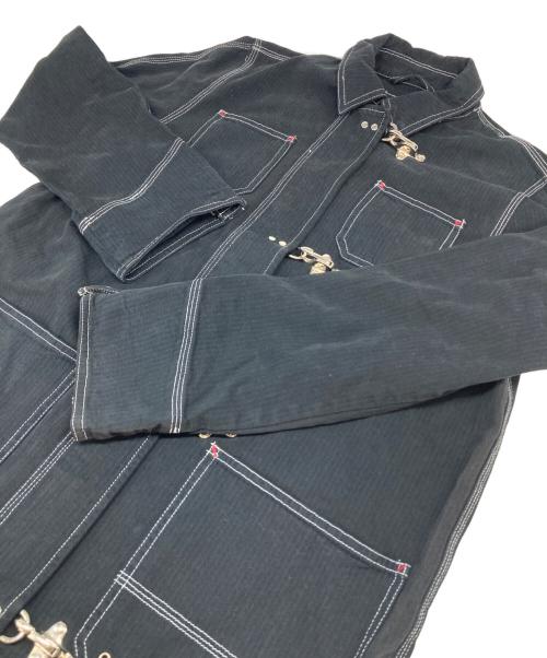 RALPH LAUREN JEANS（ラルフローレンジーンズ）RALPH LAUREN JEANS (ラルフローレンジーンズ) ファイヤーマンジャケット ブラック サイズ:Sの古着・服飾アイテム