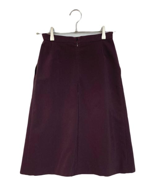PRADA（プラダ）PRADA (プラダ) 膝丈スカート　イタリア製 パープル サイズ:38の古着・服飾アイテム