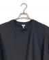 LOEWE (ロエベ) Cropped Draped T-Shirt ブラック サイズ:XS：18000円