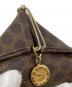 中古・古着 CELINE (セリーヌ) マカダム柄 トライアングル コインケース　イタリア製 ブラウン サイズ:実寸参照：13000円