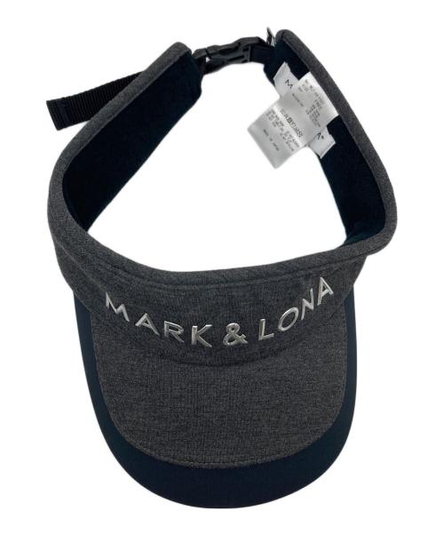 MARK&LONA（マークアンドロナ）MARK&LONA (マークアンドロナ) サンバイザー グレー サイズ:FREEの古着・服飾アイテム