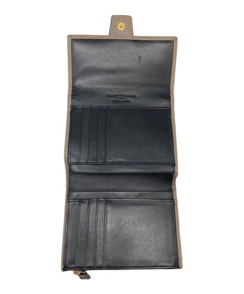 GIANNI CHIARINI（ジャンニ キアリーニ）GIANNI CHIARINI (ジャンニ キアリーニ) 2つ折り財布 ベージュの古着・服飾アイテム