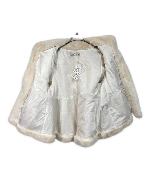 RANDEBOO（ランデブー）RANDEBOO (ランデブー) フェイクファージャケット　アウター ホワイト サイズ:FREE 未使用品の古着・服飾アイテム