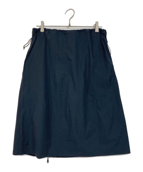 asics（アシックス）asics (アシックス) NOVALIS LIATRISORY WRAP SKIRT ネイビー サイズ:L 未使用品の古着・服飾アイテム