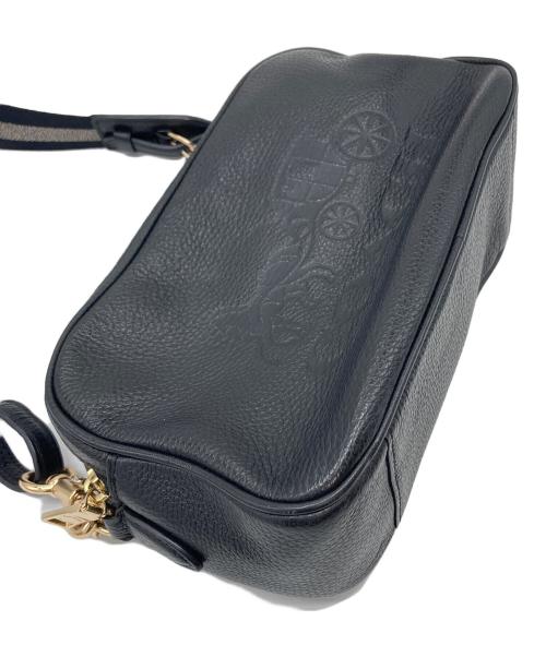 COACH（コーチ）COACH (コーチ) ホースアンドキャリッジショルダーバッグ ブラック サイズ:実寸参照の古着・服飾アイテム