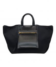 EPOR（エポール）の古着「D BAG Large レザーバッグ」｜ブラック