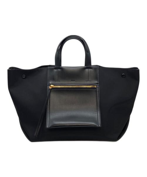 EPOR（エポール）epor (エポール) D BAG Large レザーバッグ ブラック サイズ:実寸参照の古着・服飾アイテム