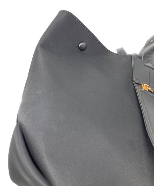 EPOR（エポール）epor (エポール) D BAG Large レザーバッグ ブラック サイズ:実寸参照の古着・服飾アイテム