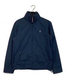POLO RALPH LAUREN（ポロ・ラルフローレン）の古着「スタンドカラージャケット」｜ネイビー