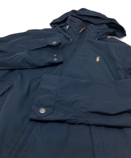 POLO RALPH LAUREN（ポロ・ラルフローレン）POLO RALPH LAUREN (ポロ・ラルフローレン) スタンドカラージャケット ネイビー サイズ:Sの古着・服飾アイテム