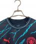 PUMA (プーマ) マンチェスターシティ 23/24 ユニフォーム サード 半袖 レプリカ　スポーツ　アウトドア ブラック サイズ:L：6000円