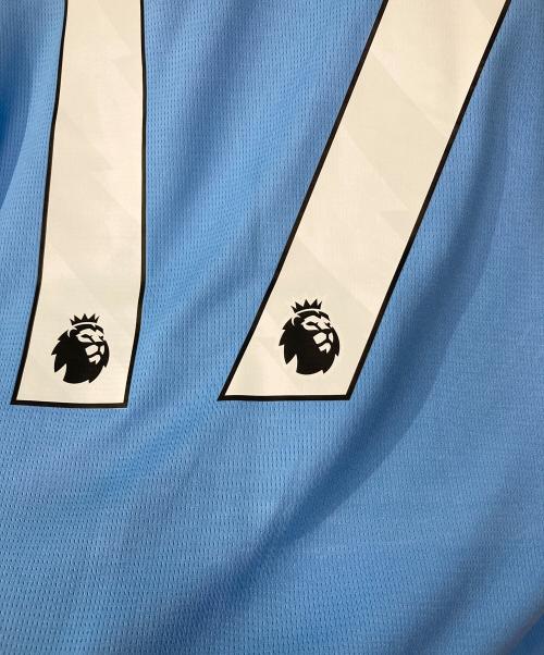 PUMA（プーマ）PUMA (プーマ) マンチェスターシティ 23/24 ユニフォーム ホーム 半袖 レプリカ　スポーツ　アウトドア　DE BRUYNE スカイブルー サイズ:Lの古着・服飾アイテム