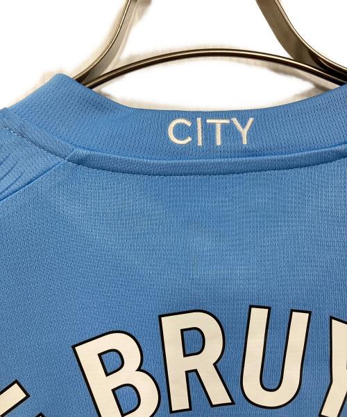 PUMA（プーマ）PUMA (プーマ) マンチェスターシティ 23/24 ユニフォーム ホーム 半袖 レプリカ　スポーツ　アウトドア　DE BRUYNE スカイブルー サイズ:Lの古着・服飾アイテム