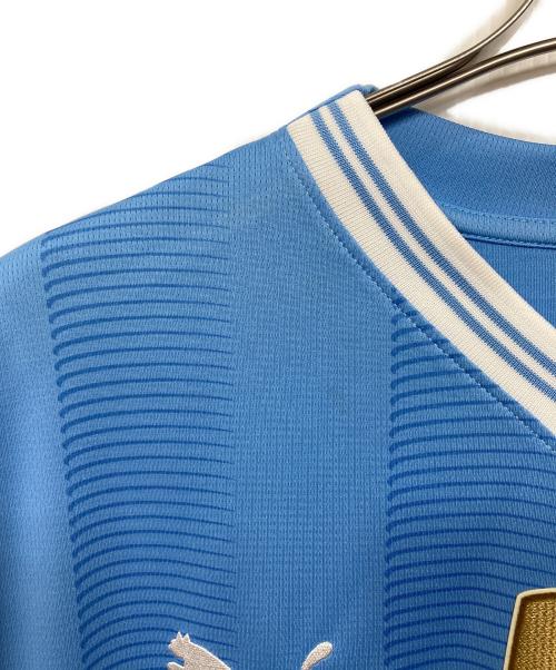 PUMA（プーマ）PUMA (プーマ) マンチェスターシティ 23/24 ユニフォーム ホーム 半袖 レプリカ　スポーツ　アウトドア　DE BRUYNE スカイブルー サイズ:Lの古着・服飾アイテム
