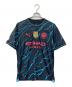 PUMA（プーマ）の古着「マンチェスターシティ 23/24 ユニフォーム サード 半袖 レプリカ　スポーツ　アウトドア　FODEN」｜ブラック