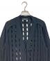 DIESEL (ディーゼル) メッシュロングカーディガン　デザインカーディガン ブラック サイズ:XS：5000円