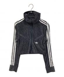 adidas Originals（アディダスオリジナル）の古着「プレミアム モントリオール トラックトップ　アウター　ライトアウター　スポーツ　アウトドア」｜ブラック