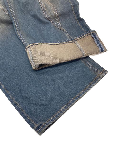 SLY（スライ）SLY (スライ) J／W SOFT SWITCHING STRAIGHT パンツ D/BLU サイズ:1の古着・服飾アイテム