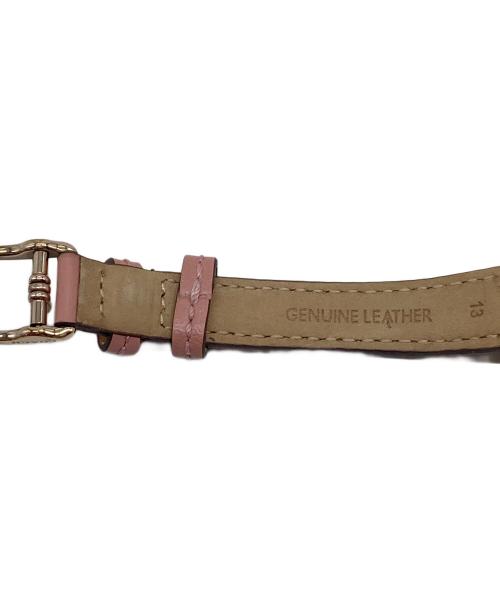 COACH（コーチ）COACH (コーチ) ARDEN アーデン 28MM クォーツ　アナログ時計 ホワイト×ピンク サイズ:実寸参照の古着・服飾アイテム