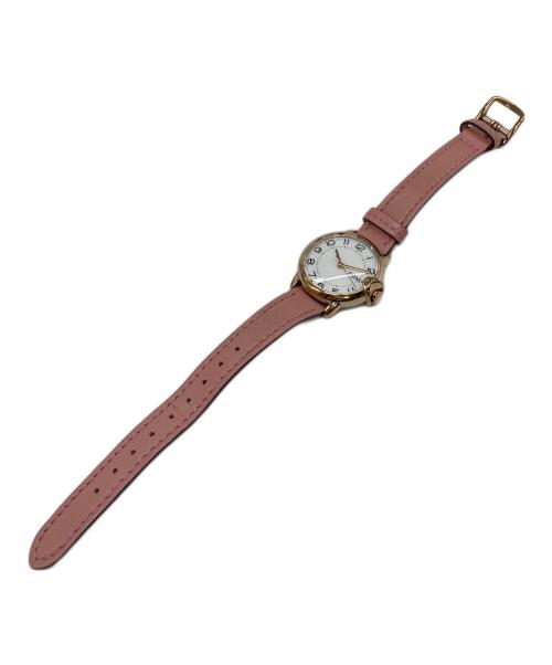 COACH（コーチ）COACH (コーチ) ARDEN アーデン 28MM クォーツ　アナログ時計 ホワイト×ピンク サイズ:実寸参照の古着・服飾アイテム