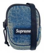 SUPREMEシュプリーム）の古着「Denim Mini Utility Bag ミニショルダーバッグ　ポーチバッグ」｜インディゴ