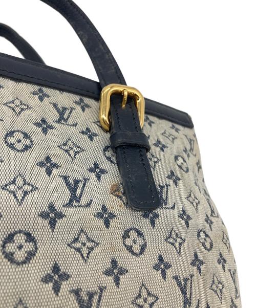 LOUIS VUITTON（ルイ ヴィトン）LOUIS VUITTON (ルイ ヴィトン) ハンドバッグ　モノグラム ネイビー×グレー サイズ:実寸参照の古着・服飾アイテム