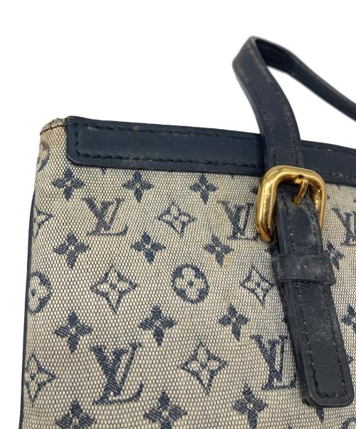 LOUIS VUITTON（ルイ ヴィトン）LOUIS VUITTON (ルイ ヴィトン) ハンドバッグ　モノグラム ネイビー×グレー サイズ:実寸参照の古着・服飾アイテム