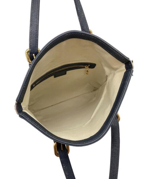 LOUIS VUITTON（ルイ ヴィトン）LOUIS VUITTON (ルイ ヴィトン) ハンドバッグ　モノグラム ネイビー×グレー サイズ:実寸参照の古着・服飾アイテム