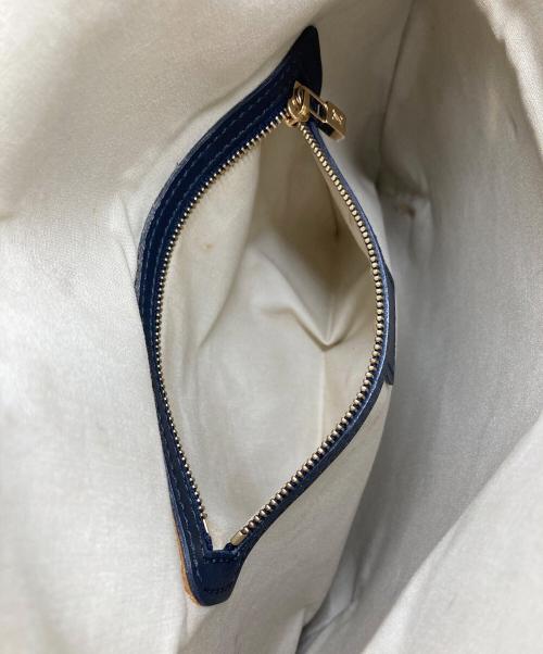 LOUIS VUITTON（ルイ ヴィトン）LOUIS VUITTON (ルイ ヴィトン) ハンドバッグ　モノグラム ネイビー×グレー サイズ:実寸参照の古着・服飾アイテム